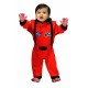 Fantasia Macacão de Astronauta Infantil Laranja