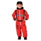 Fantasia Macacão de Astronauta Infantil Laranja