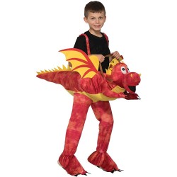 Fantasia Montar Dragão Infantil