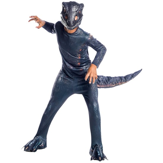 Fantasia Mundo Jurássico Reino Caído Indoraptor Infantil