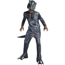 Fantasia Mundo Jurássico Reino Caído Velociraptor Infantil
