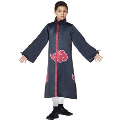 Fantasia Naruto Anime Akatsuki Infantil Luxo