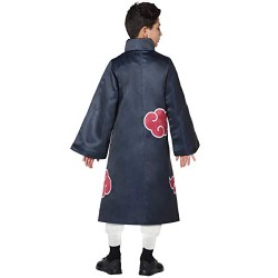Fantasia Naruto Anime Akatsuki Infantil Luxo