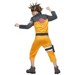 Fantasia Naruto Anime Uzumaki Infantil Luxo
