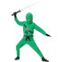 Fantasia Ninja Avenger Infantil Verde