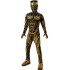 Fantasia Pantera Negra Amarelo Infantil Luxo