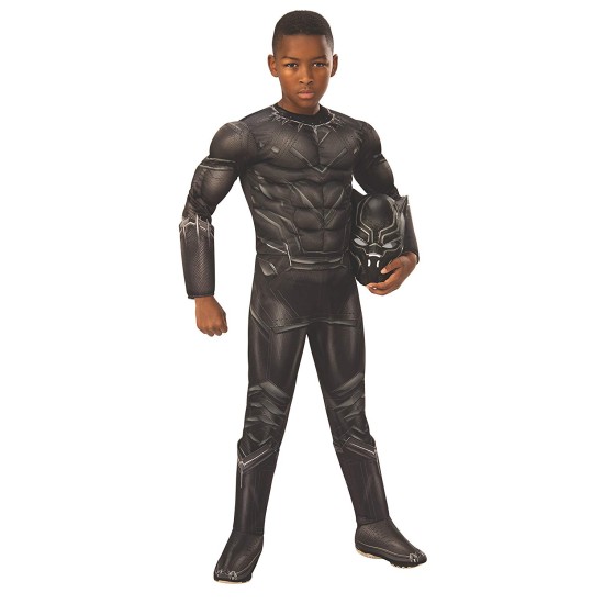 Fantasia Pantera Negra Capitão América Guerra Civil Infantil