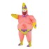 Fantasia Patrick Infantil Inflável Bob Esponja Um Herói Fora da Água
