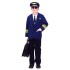 Fantasia Piloto de Avião Infantil Luxo