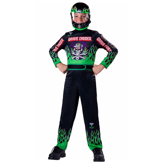 Fantasia Piloto de Corrida Hot Wheels Verde