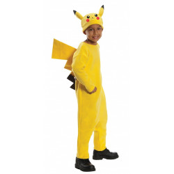 Disguise Fantasia Pokemon Pikachu para meninas, roupa de luxo da personagem