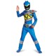 Fantasia Power Rangers Dino Charger Azul Clássica