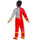 Fantasia Power Rangers Dino Fury Vermelho Infantil Luxo