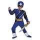 Fantasia Power Rangers Ninja Azul Infantil