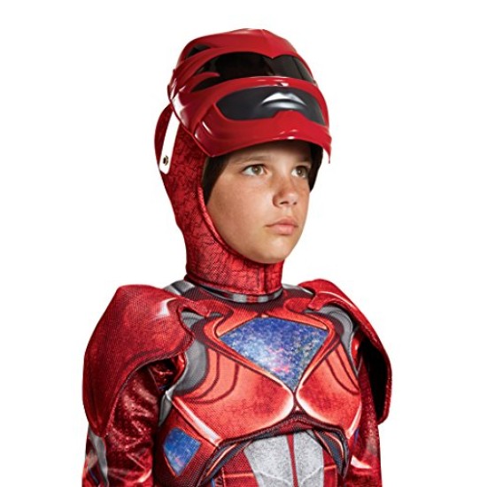 Fantasia Power Rangers Vermelha Filme Músculos Infantil Elite