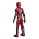 Fantasia Power Rangers Vermelha Filme Músculos Infantil Elite