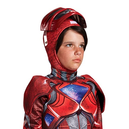 Fantasia Power Rangers Vermelha Filme Músculos Infantil Elite