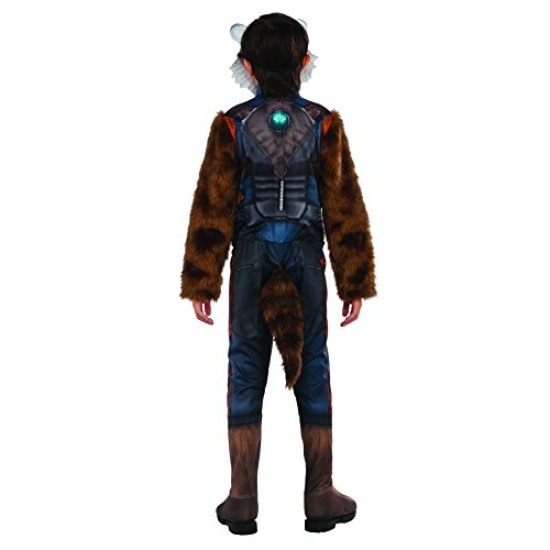 Fantasia Rocket Guardiões da Galáxia 2 Infantil Luxo