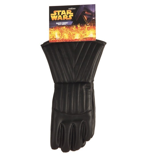 Fantasia Star Wars Luvas do Darth Vader Infantil