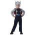 Fantasia Thor com Músculos Os Vingadores Assemble Infantil