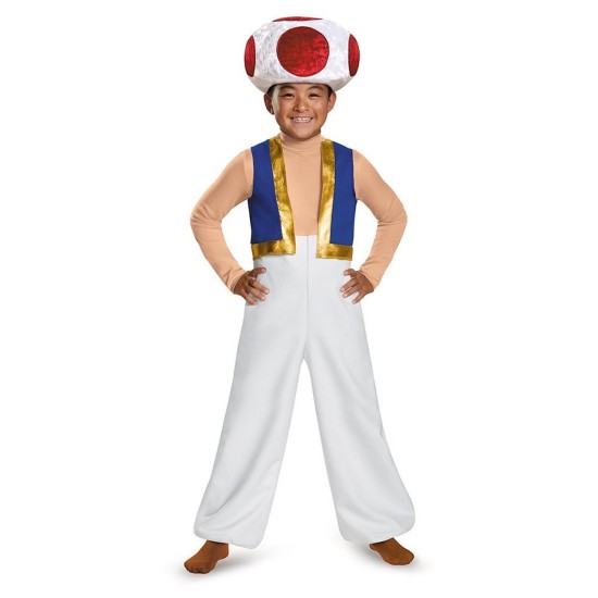 Fantasia Toad Infantil Luxo