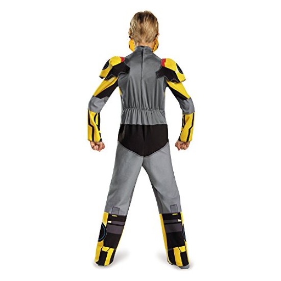 Fantasia Transformers Animado Bumblebee Infantil Clássica Luxo