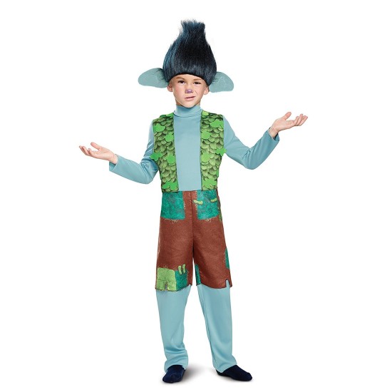 Fantasia Tronco Branch Trolls Infantil