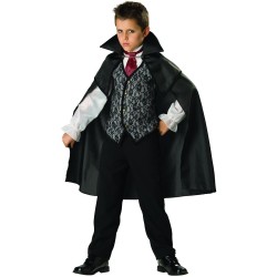 Fantasia Vampiro da Meia Noite Infantil