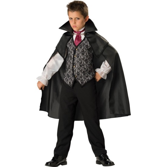 Fantasia Vampiro da Meia Noite Infantil