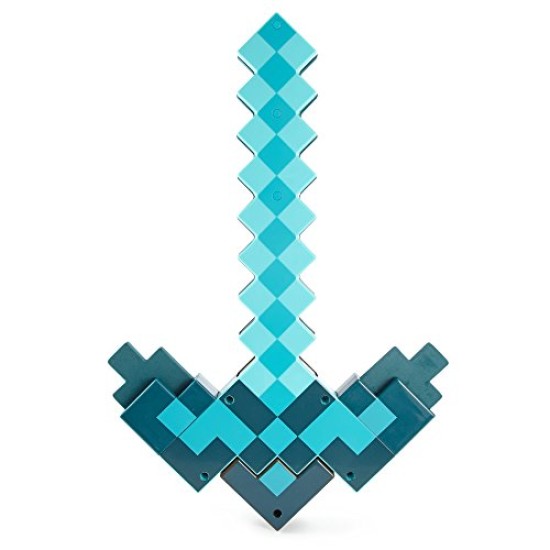 Machado e Espada Minecraft Dourado