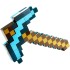 Machado e Espada Minecraft Dourado
