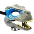 Máscara Jurassic Park O Mundo dos Dinossauros TRex Infantil Velociraptor 2