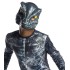 Máscara Mundo Jurássico Reino Caído Velociraptor Infantil Clássica