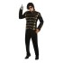 Jaqueta Michael Jackson Adulto Preta Luxo