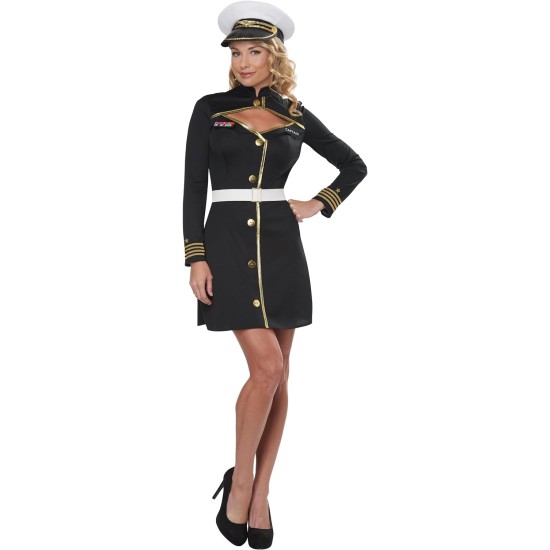 Fantasia Marinheira Vestido Adulto Feminino