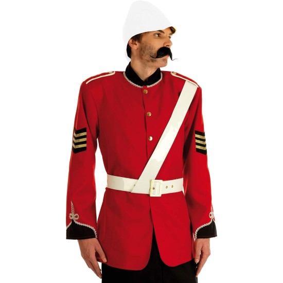 Fantasia Soldado Britânico Colonial Adulto