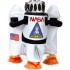 Fantasia Astronauta Nave Espacial Luxo Mochila