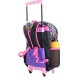 Mochila com Rodinhas Disney Descendentes com Bolsa