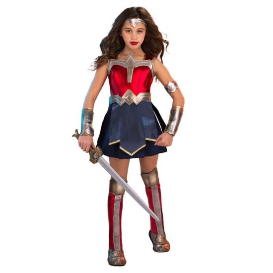 Fantasia Mulher Maravilha Infantil Luxo DC