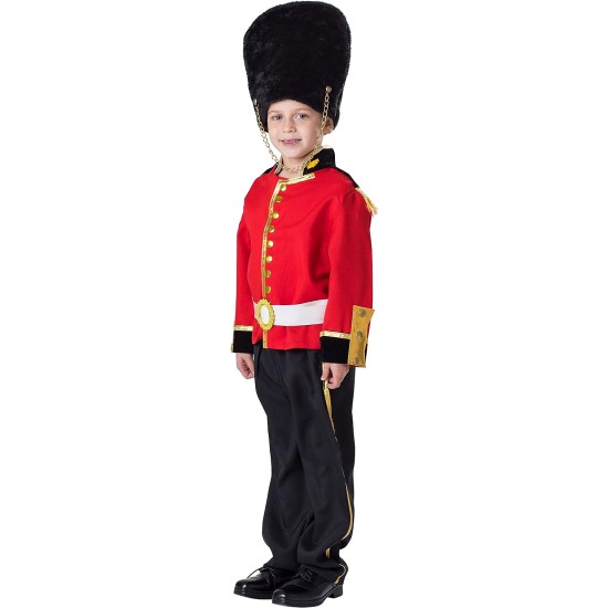 Fantasia Soldado Inglês Guarda Real Infantil