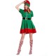 Fantasia Elf Vestido Duende Adulto Extra
