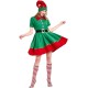 Fantasia Elf Vestido Duende Adulto Extra