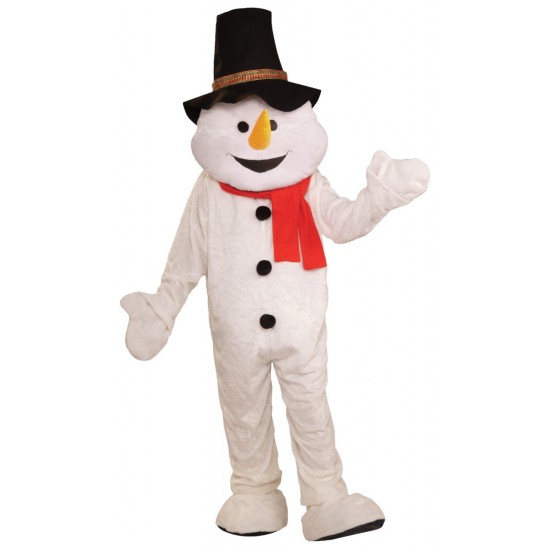 Mascote Boneco de Neve Snow Man Natal Adulto