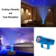 Projetor de Luz Laser LED com 7 cores Iluminação de Ondulações de Água