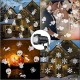Projetor de Luz Laser Led Festas com 10 Motivos Branco