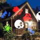 Projetor de Luz Laser Led Festas com 10 Motivos Coloridos
