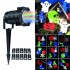 Projetor de Luz Laser Led Festas com 10 Motivos Coloridos