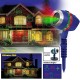 Projetor de Luz Laser Natalina Vermelho e Verde com Movimento 6 Temas