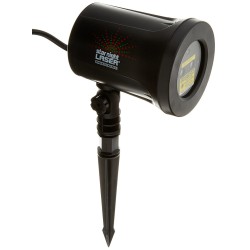 Projetor de Luz Laser Natalina Vermelho e Verde Fixo