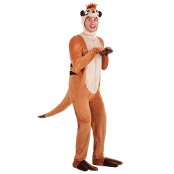 Fantasia Rei Leão Timão Disney Adulto Luxo